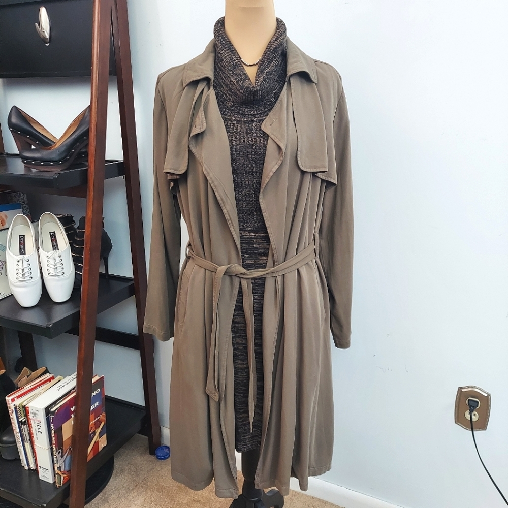 Kenneth Cole Reaction Trench/Dress, sz L